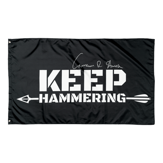 KEEP HAMMERING ORIGINAL FLAG