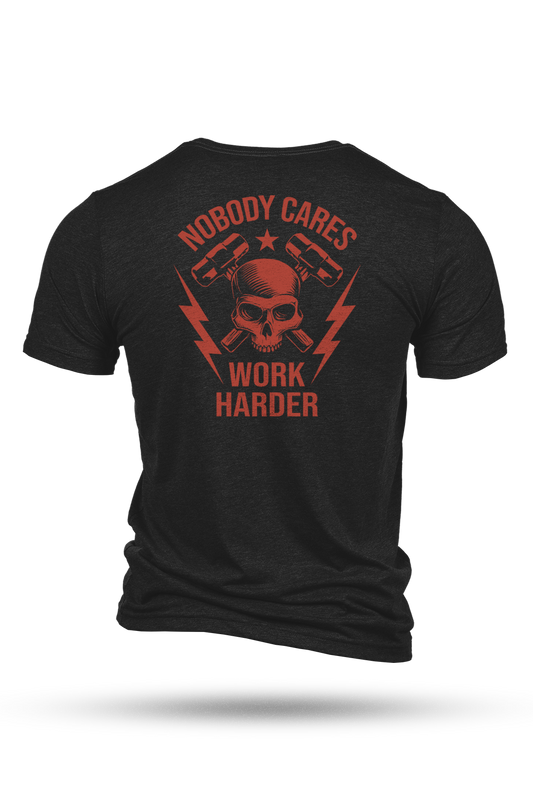 NOBODY CARES HAMMER T-SHIRT