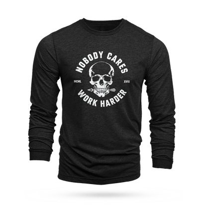 NOBODY CARES SKULL LONG SLEEVE