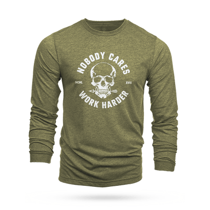 NOBODY CARES SKULL LONG SLEEVE