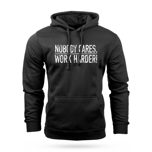 NOBODY CARES ORIGINAL HOODIE – Cameron Hanes