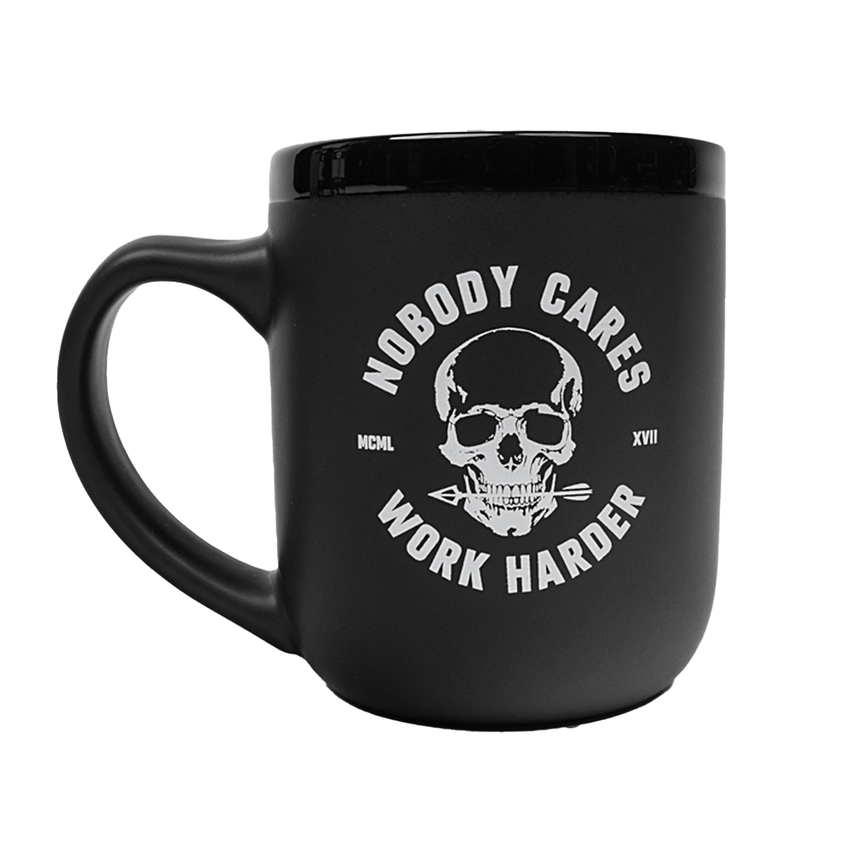 Nobody Cares Skull Mug | 17oz Coffee Mug Nobody Cares Skull Mug | 17oz Coffee Mug