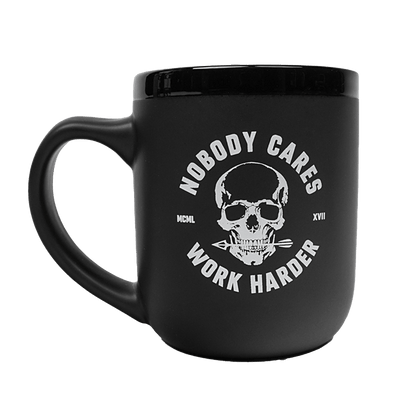 NOBODY CARES MUG