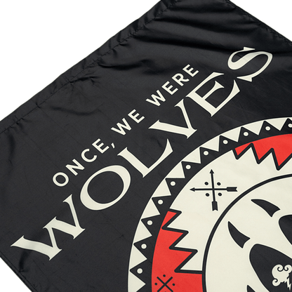 ONCE WE WERE WOLVES FLAG