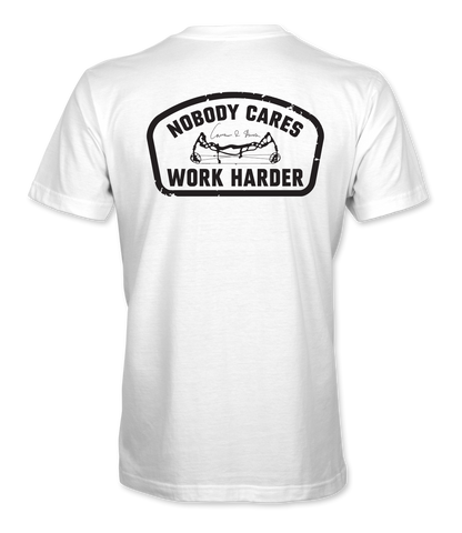 Nobody Cares Work Harder Patch T-Shirt