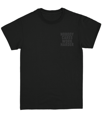 Nobody Cares Topography "Black Collection" T-Shirt