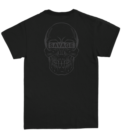 Savage Skull "Black Collection" T-Shirt