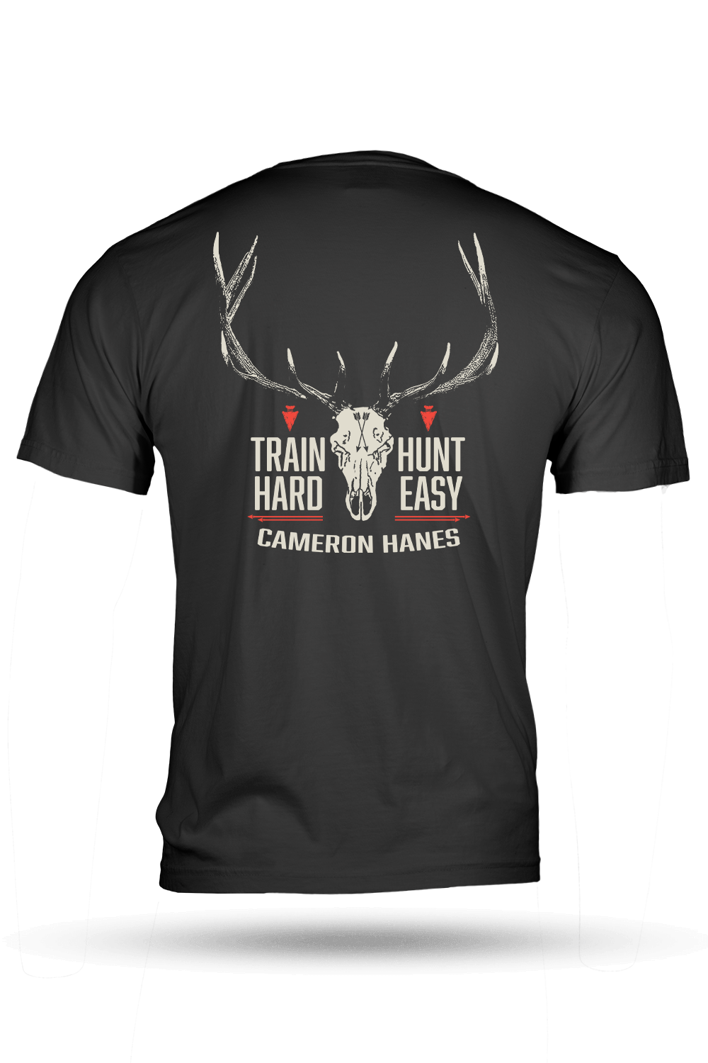 TRAIN HARD HUNT EASY TSHIRT Cameron Hanes