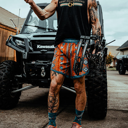 STRIDER AZTEC SHORTS