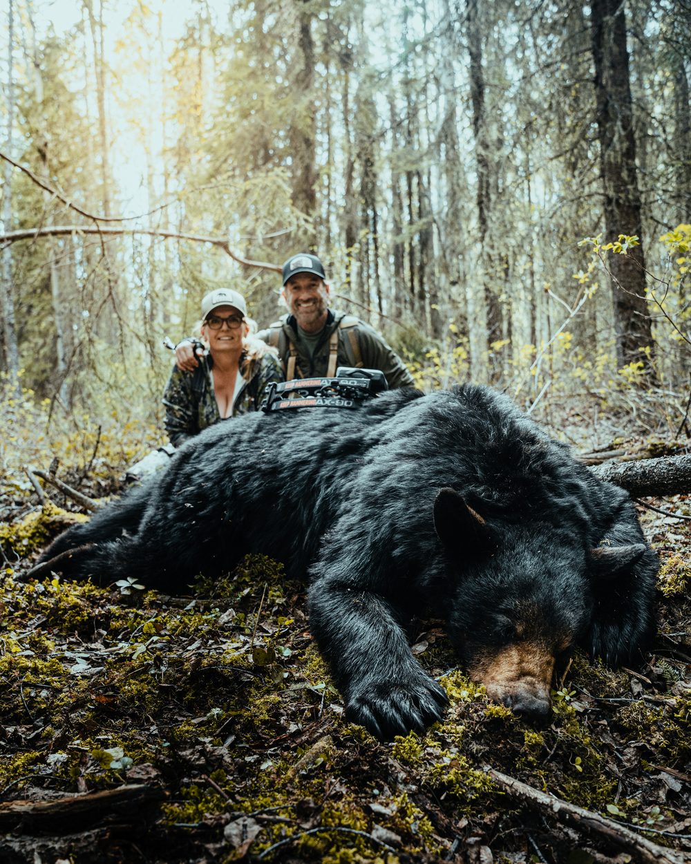 Bush Dragons bear hunt with the Rivets in Northern Alberta