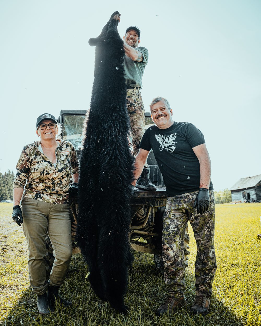 Bush Dragons bear hunt with the Rivets in Northern Alberta