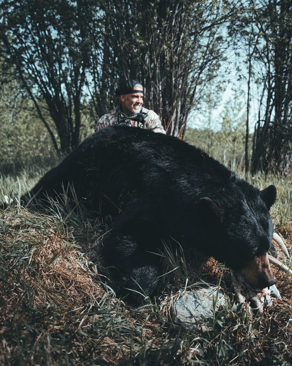 Bush Dragons bear hunt with the Rivets in Northern Alberta