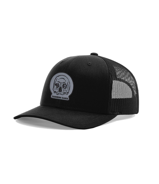 Cameron Hanes Skull "Black Collection" Premium Hat