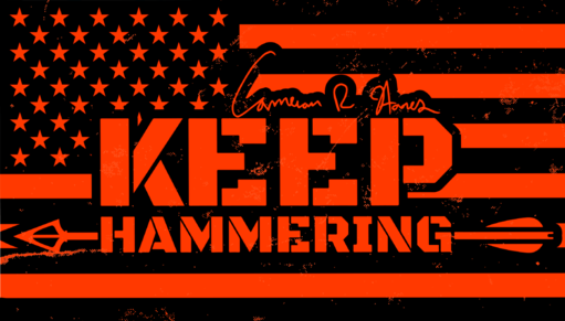 Cameron Hanes Keep Hamering Decal