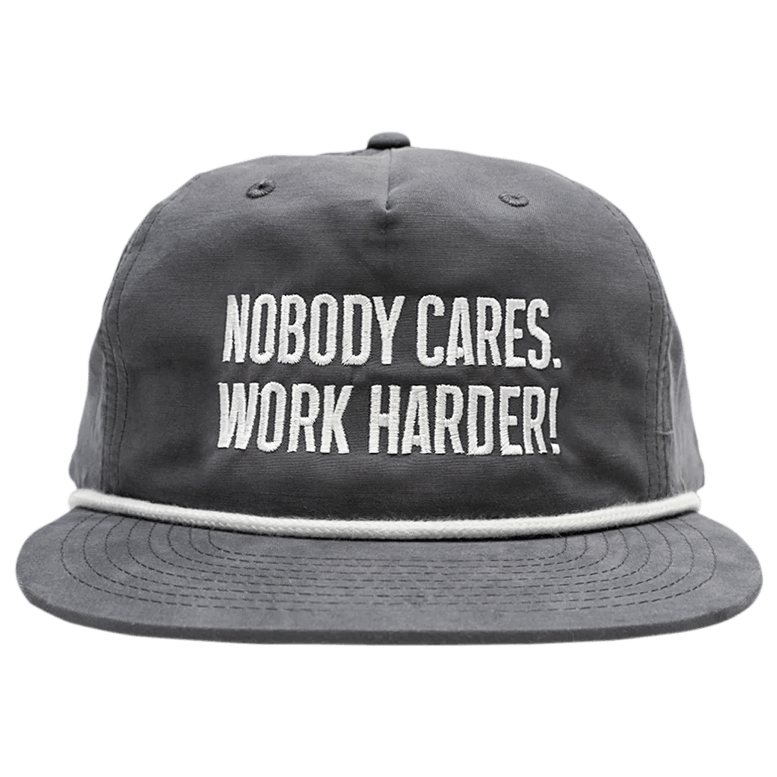 NOBODY CARES OG SNAPBACK HAT
