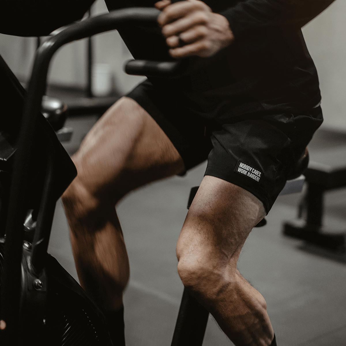 NOBODY CARES EVERYDAY SHORTS