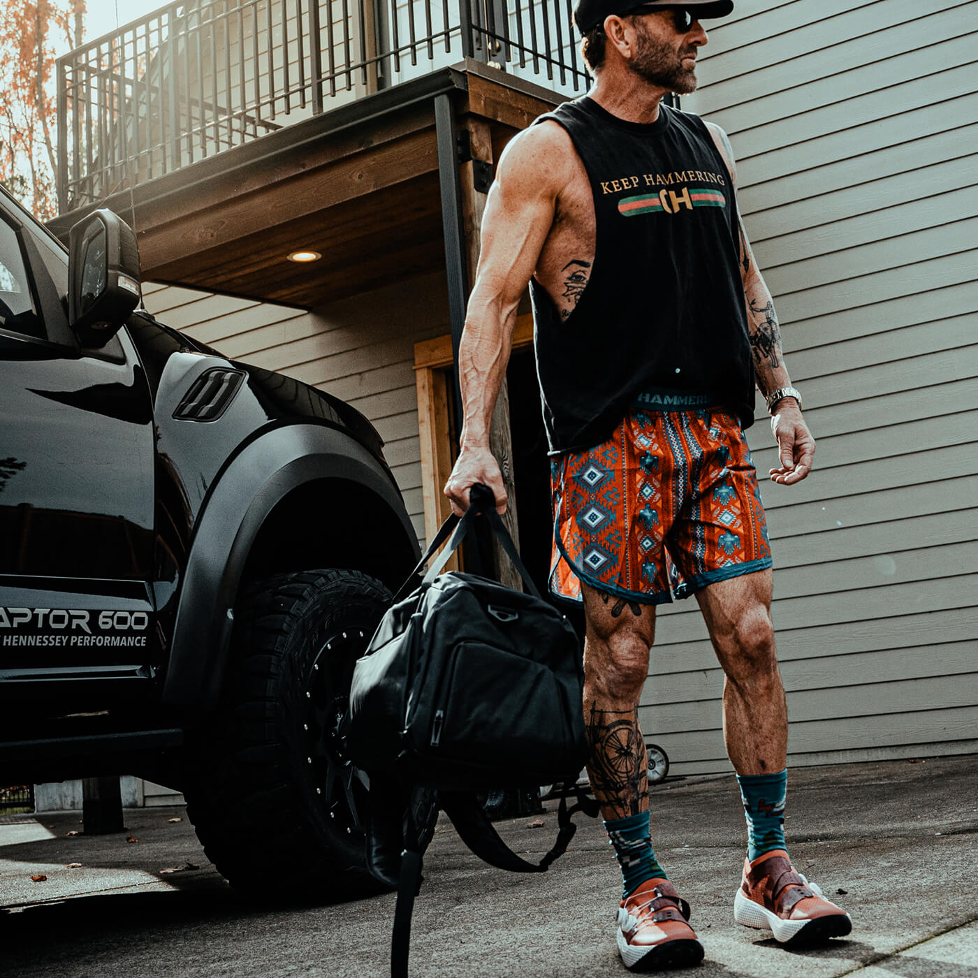 KEEP HAMMERING OG PISGAH DUFFEL