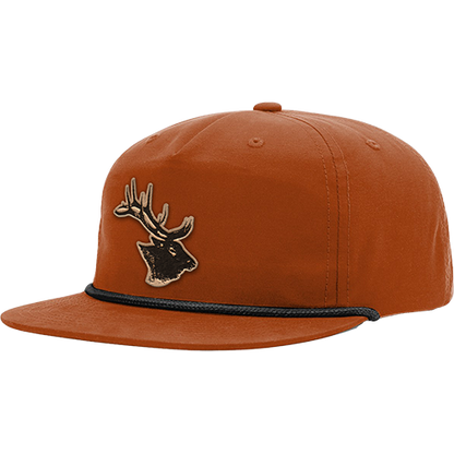 Limited Edition Premium Elk Leather Patch Hat